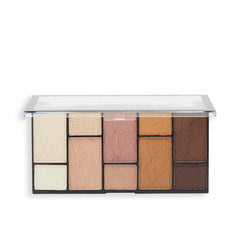 Eye Shadow Palette Reloaded Dimension Neutral charm - Revolution Make Up Maroc - Aylal Beauty