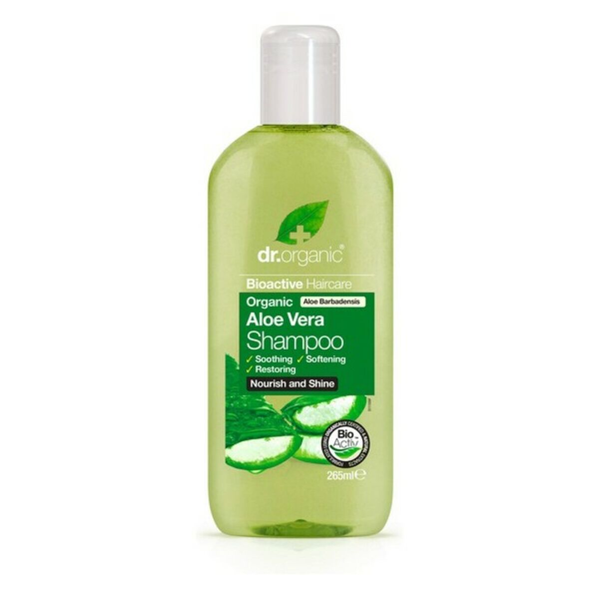 Shampoo Aloe Vera Dr.Organic 5060176670969 Aloe Vera 265 ml | Dr.Organic | Aylal Beauty