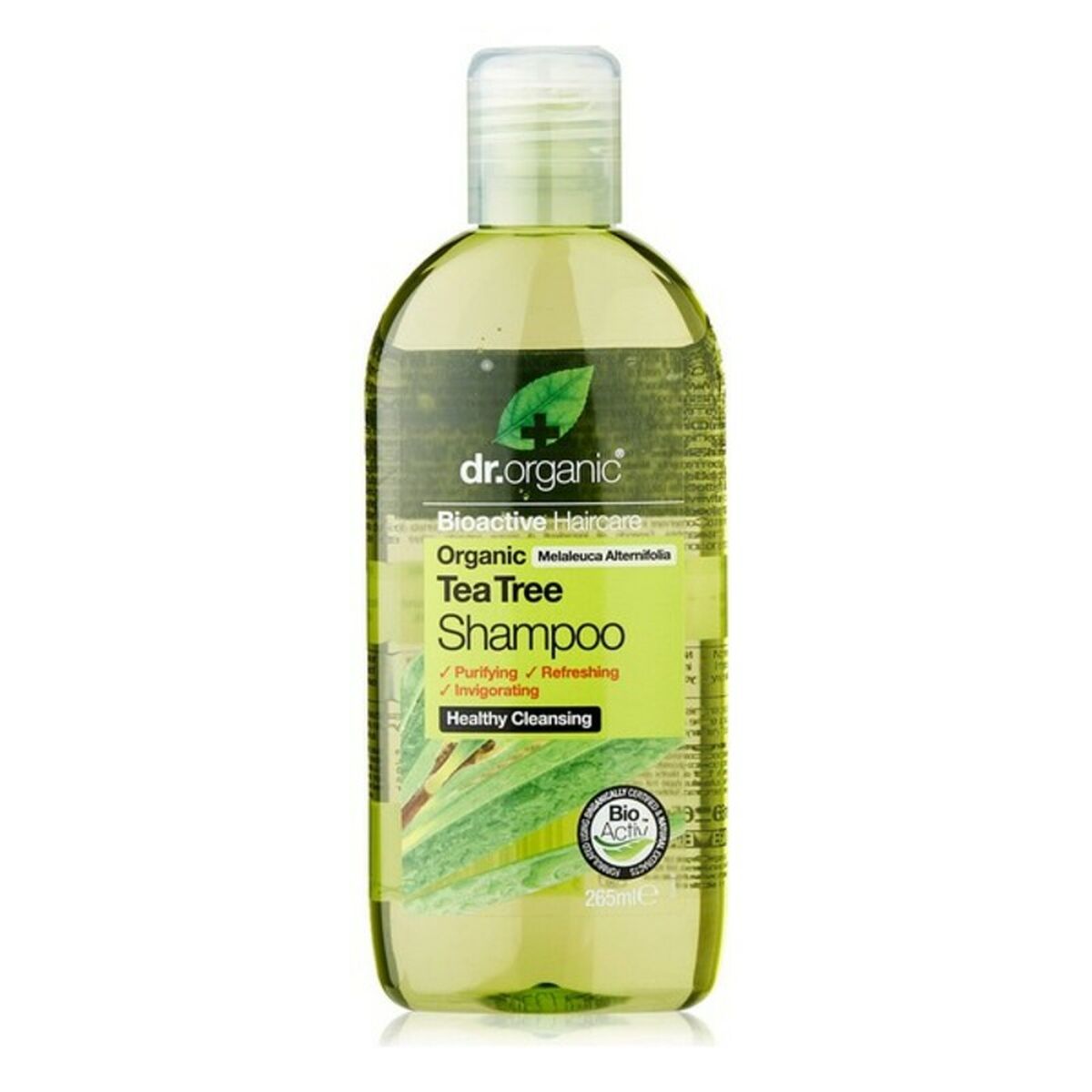 Purifying Shampoo Bioactive Organic Bioactive Organic 265 ml - Dr.Organic Maroc - Aylal Beauty