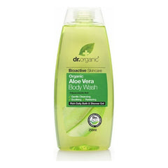 Moisturising Bath Gel with Aloe Vera Bioactive Organic Dr.Organic DR00109 250 ml - Dr.Organic Maroc - Aylal Beauty