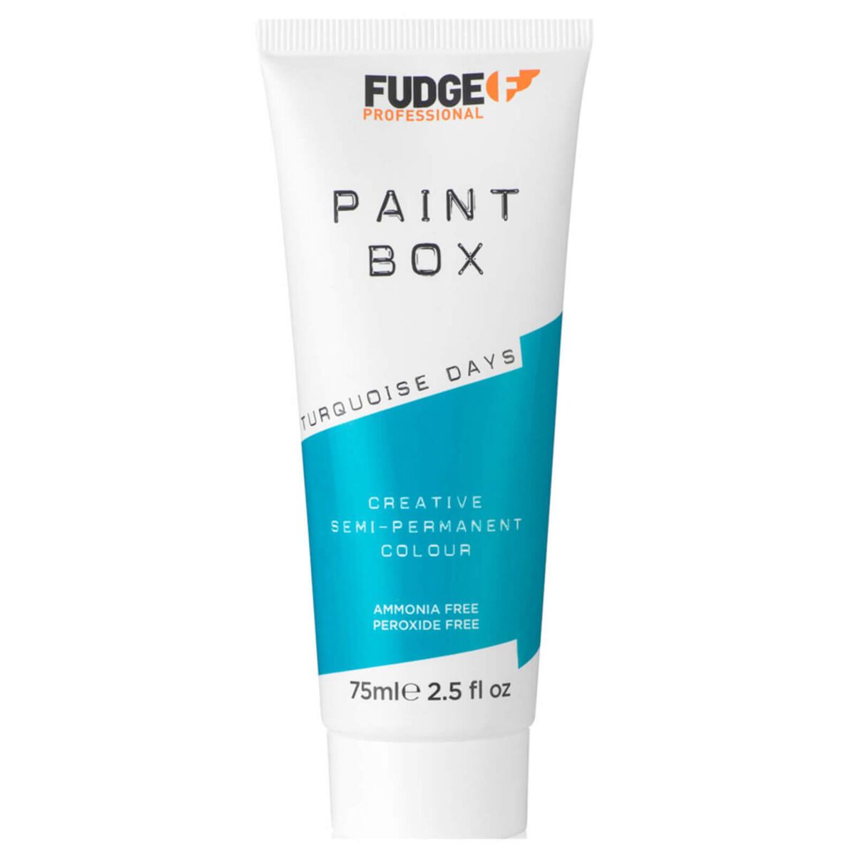 Semi-Permanent Tint Fudge Professional Paintbox Turquoise Days 75 ml - Fudge Professional Maroc - Aylal Beauty