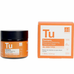 Moisturizing Facial Mask Turmeric Superfood Restorative action (60 ml) - Botanicals Maroc - Aylal Beauty