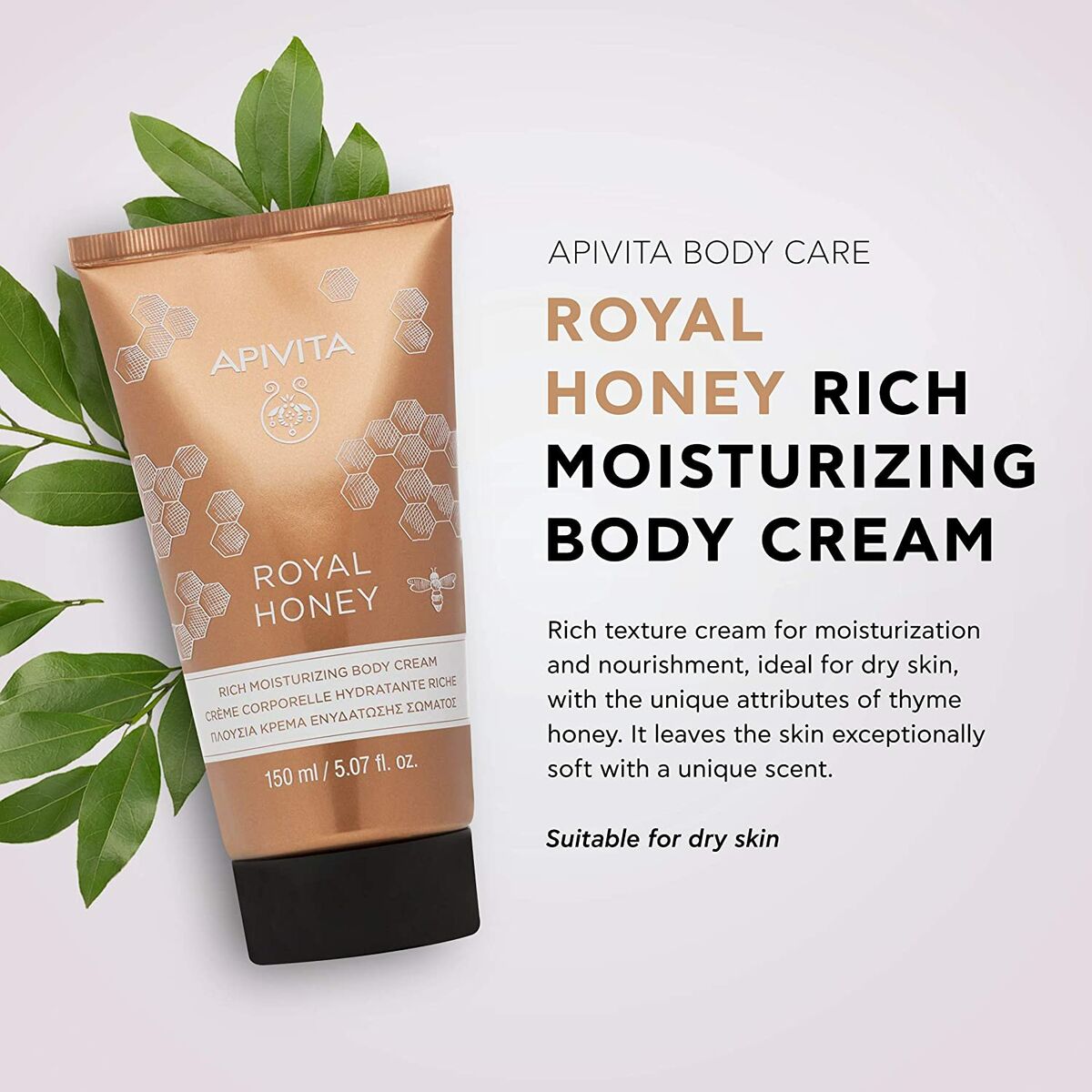 Body Cream Apivita Royal Honey 150 ml | Apivita | Aylal Beauty