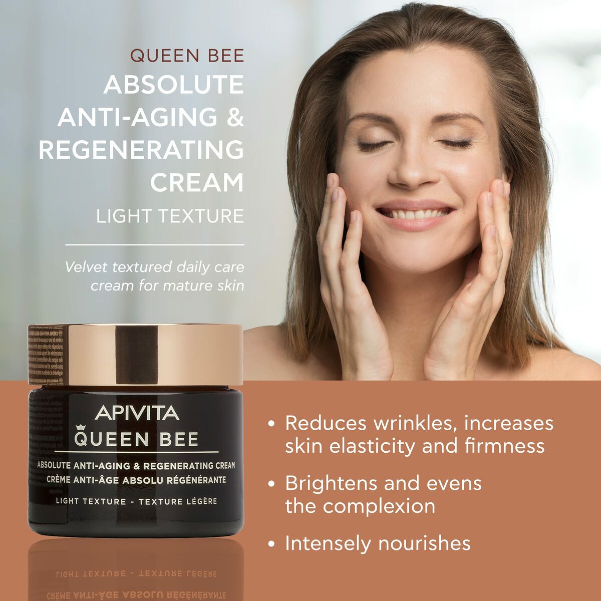 Facial Cream Apivita Queen Bee Anti-ageing 50 ml | Apivita | Aylal Beauty
