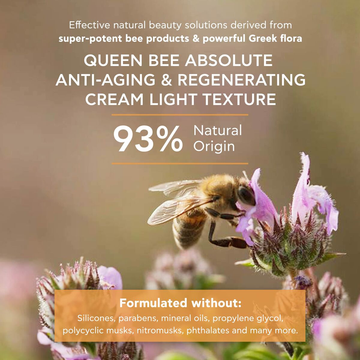 Facial Cream Apivita Queen Bee Anti-ageing 50 ml | Apivita | Aylal Beauty