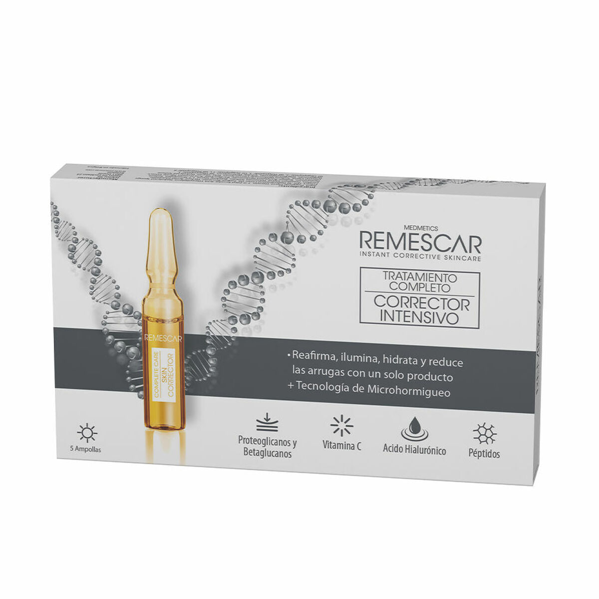 Ampoules Intensive Reparation Anti-ageing 5 ml (5 x 2 ml) - Remescar Maroc - Aylal Beauty