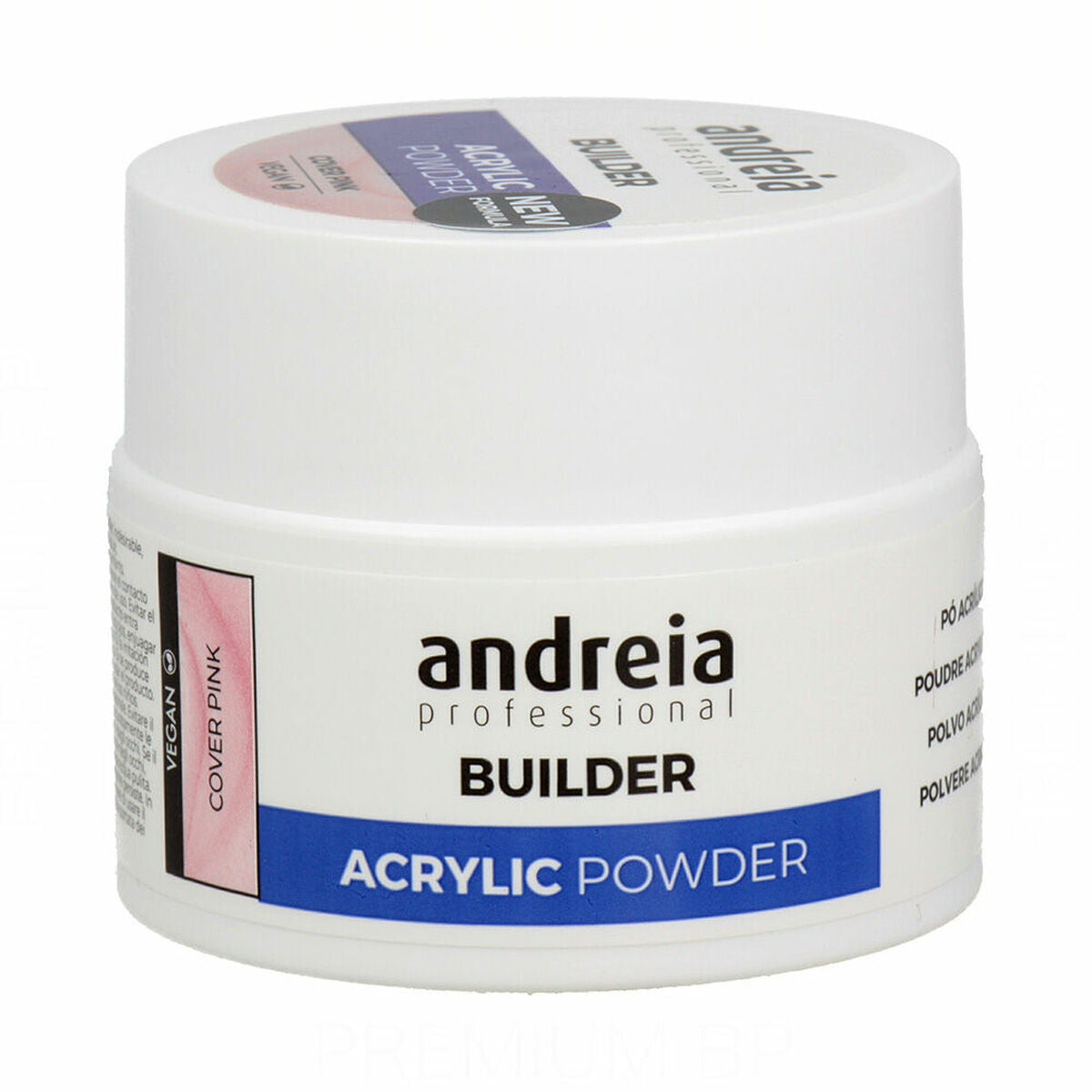 Acrylic polish Builder Acrylic Pink 35 g Powdered - Andreia Maroc - Aylal Beauty