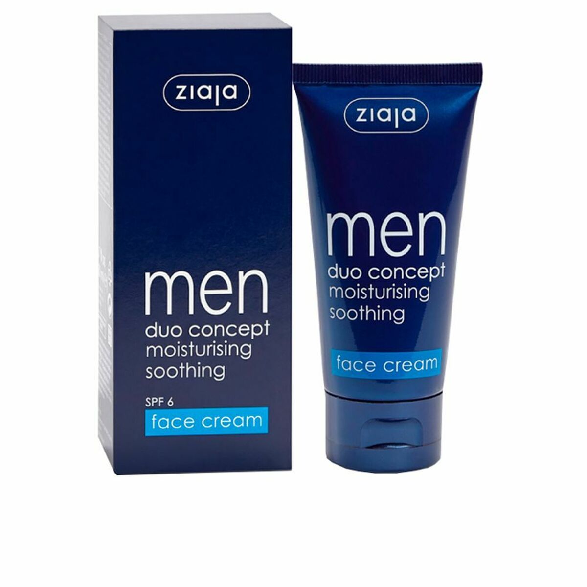 Hydrating Facial Cream Ziaja Men Spf 6 (50 ml) - Ziaja Maroc - Aylal Beauty