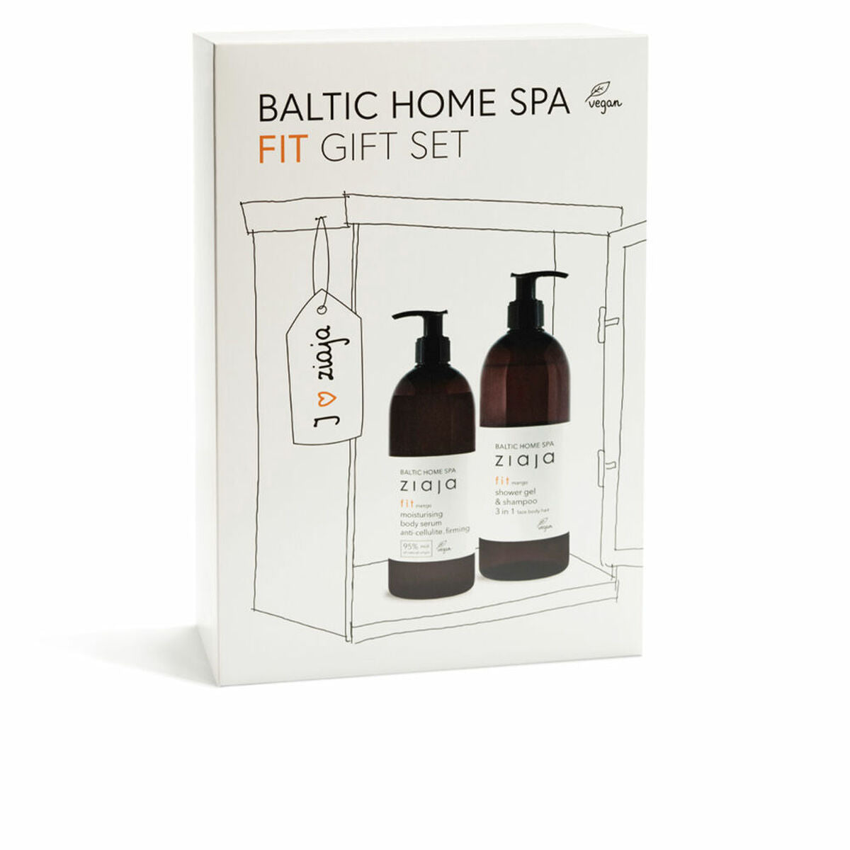 Bath Set Baltic Home Spa Fit 2 Pieces - Ziaja Maroc - Aylal Beauty