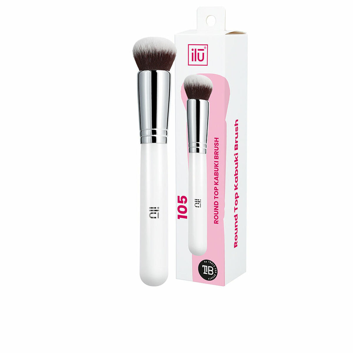 Make-up base brush Kabuki Circular 1 Unit - Ilū Maroc - Aylal Beauty