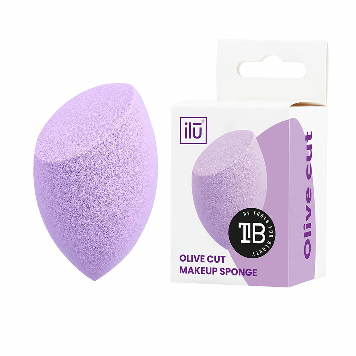 Make-up Sponge Olive Cut (1 Unit) - Ilū Maroc - Aylal Beauty