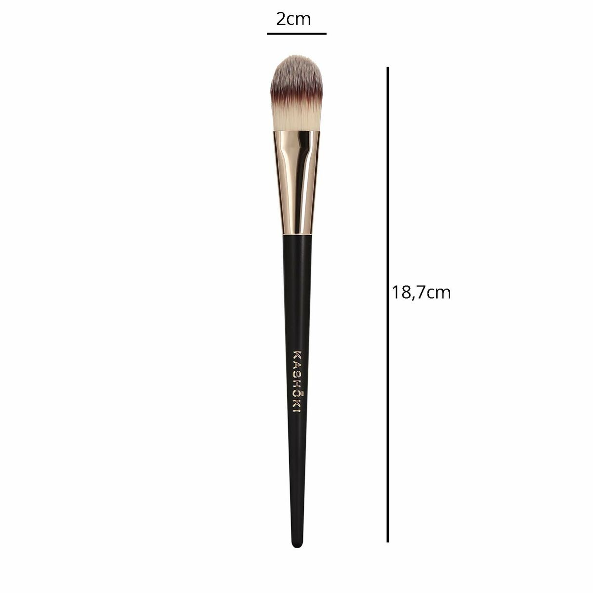 Make-up base brush Kashōki Kashoki Flat (1 Unit) - Kashōki Maroc - Aylal Beauty