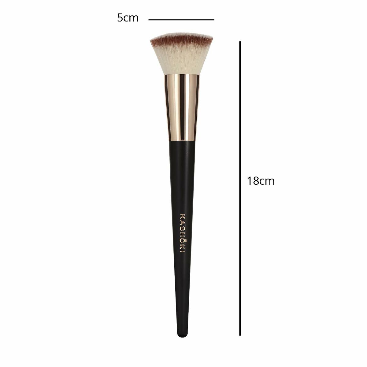 Make-up base brush Kabuki Flat 1 Unit - Kashōki Maroc - Aylal Beauty