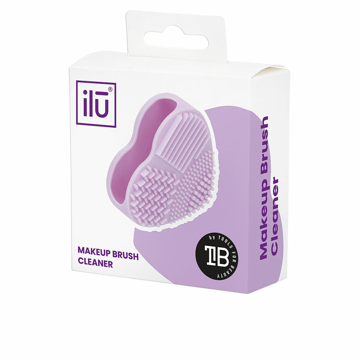 Make-up Brush Cleaner Ilū Brush Cleaner Heart Silicone (1 Unit) - Ilū Maroc - Aylal Beauty