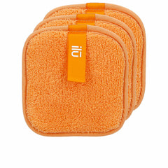 Make-up Remover Pads Ilū Reusable Orange (3 Units) | Ilū | Aylal Beauty