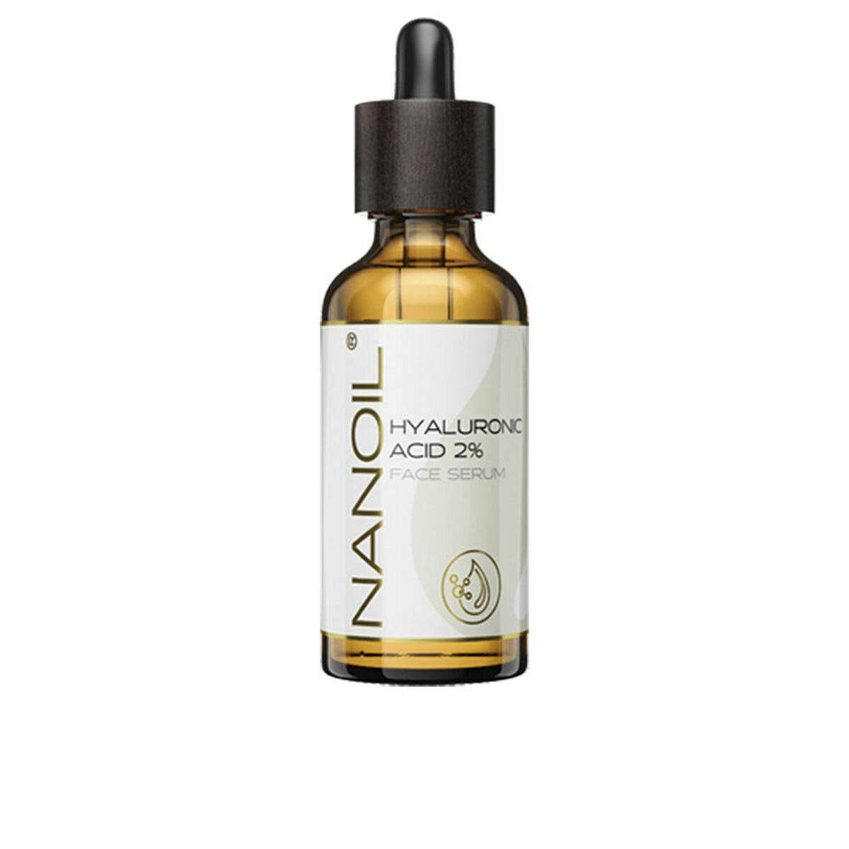 Facial Serium with Hyaluronic Acid (50 ml) - Nanoil Maroc - Aylal Beauty