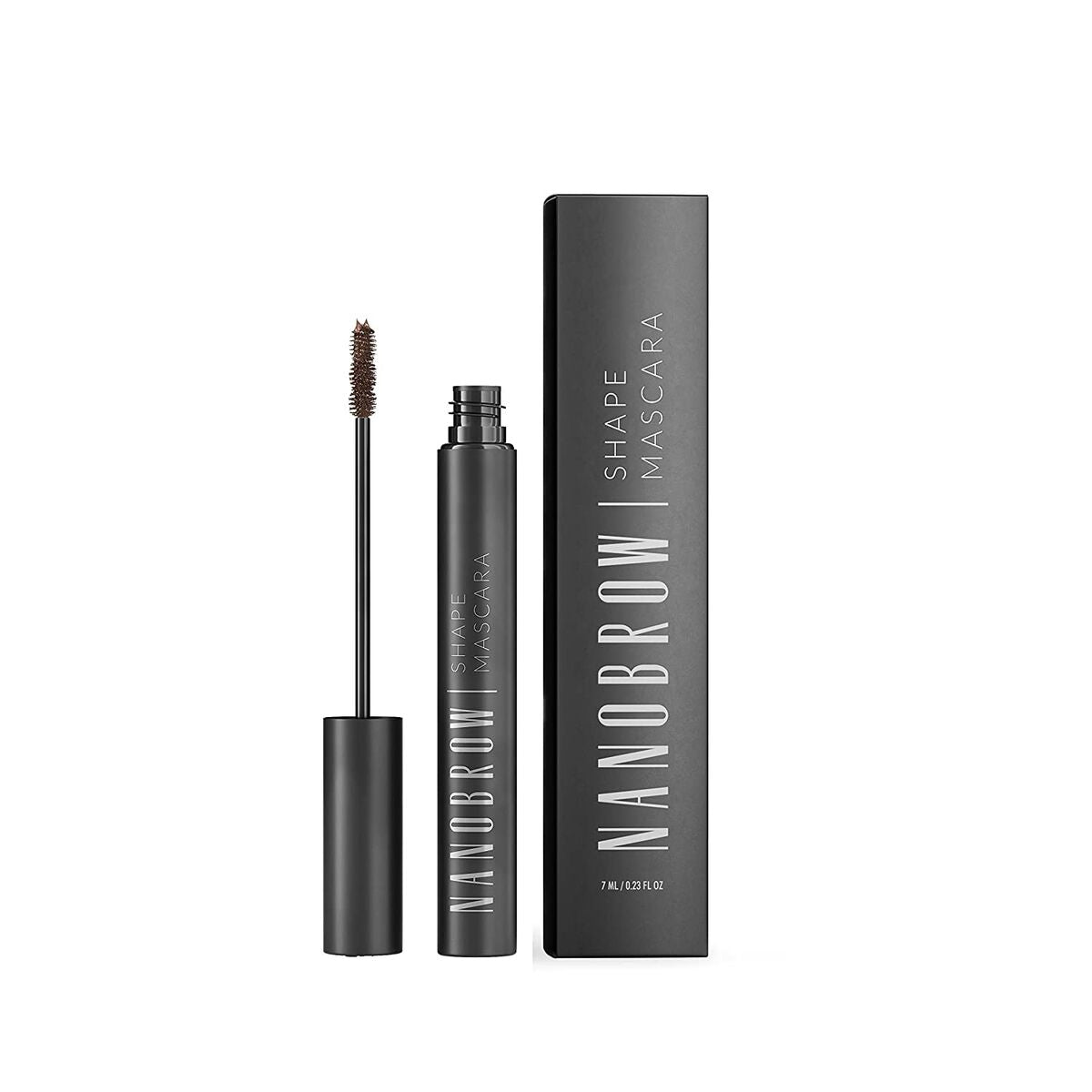 Mascara Shape Mascara Brown 7 ml - Nanobrow Maroc - Aylal Beauty