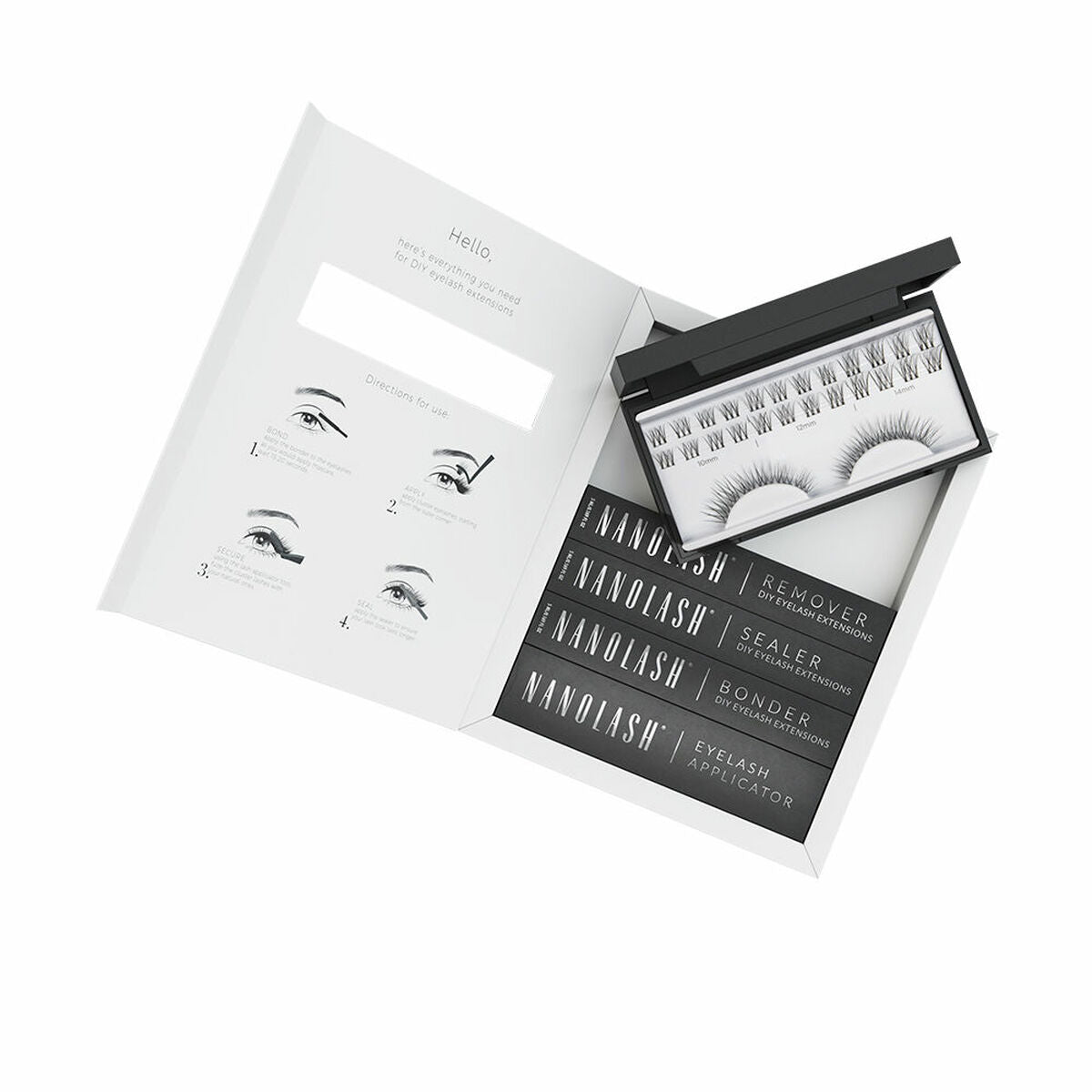 Set of false eyelashes Innocent 5 Pieces - Nanolash Maroc - Aylal Beauty