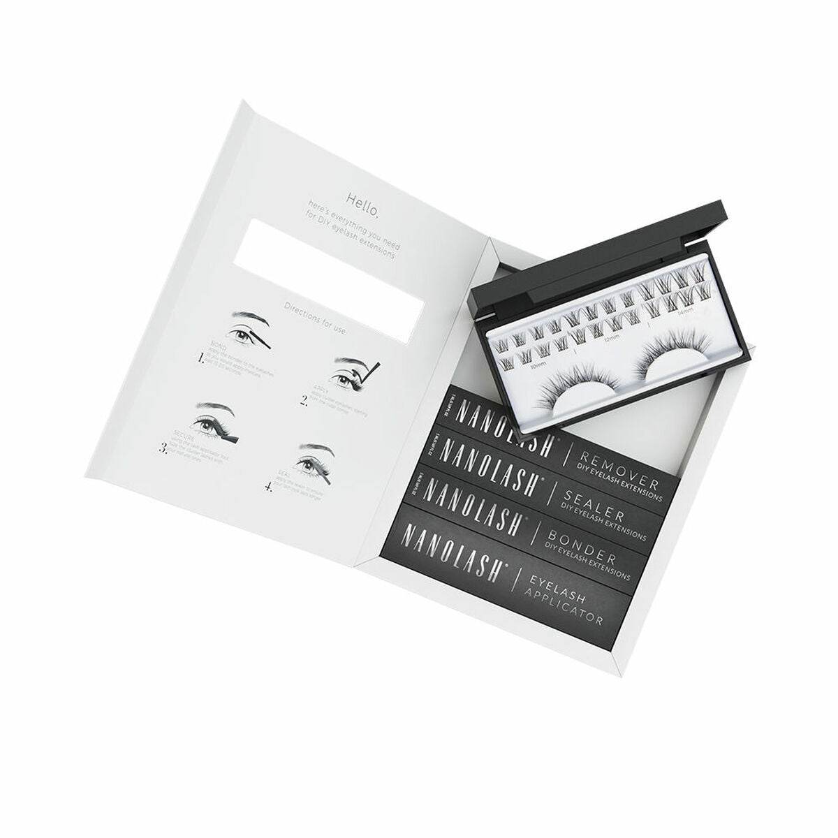 Set of false eyelashes Classy 5 Pieces - Nanolash Maroc - Aylal Beauty