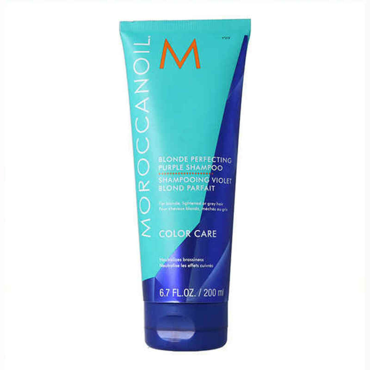 Shampoo Color Care Blonde Perfecting (200 ml) - Moroccanoil Maroc - Aylal Beauty