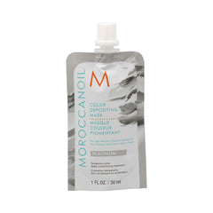 Hair Mask Color Depositing 30 ml Silver - Moroccanoil Maroc - Aylal Beauty