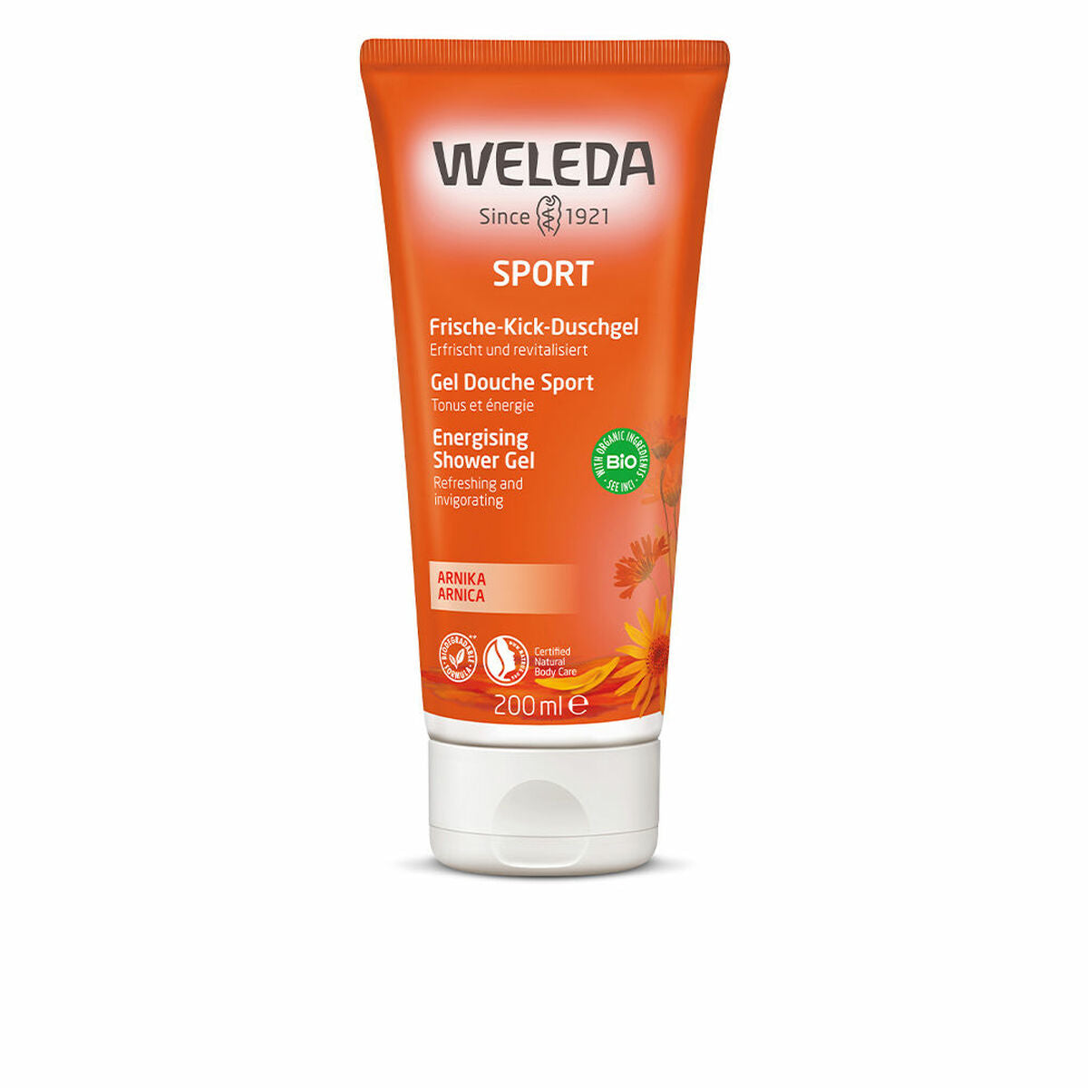 Shower Gel Sport 200 ml - Weleda Maroc - Aylal Beauty