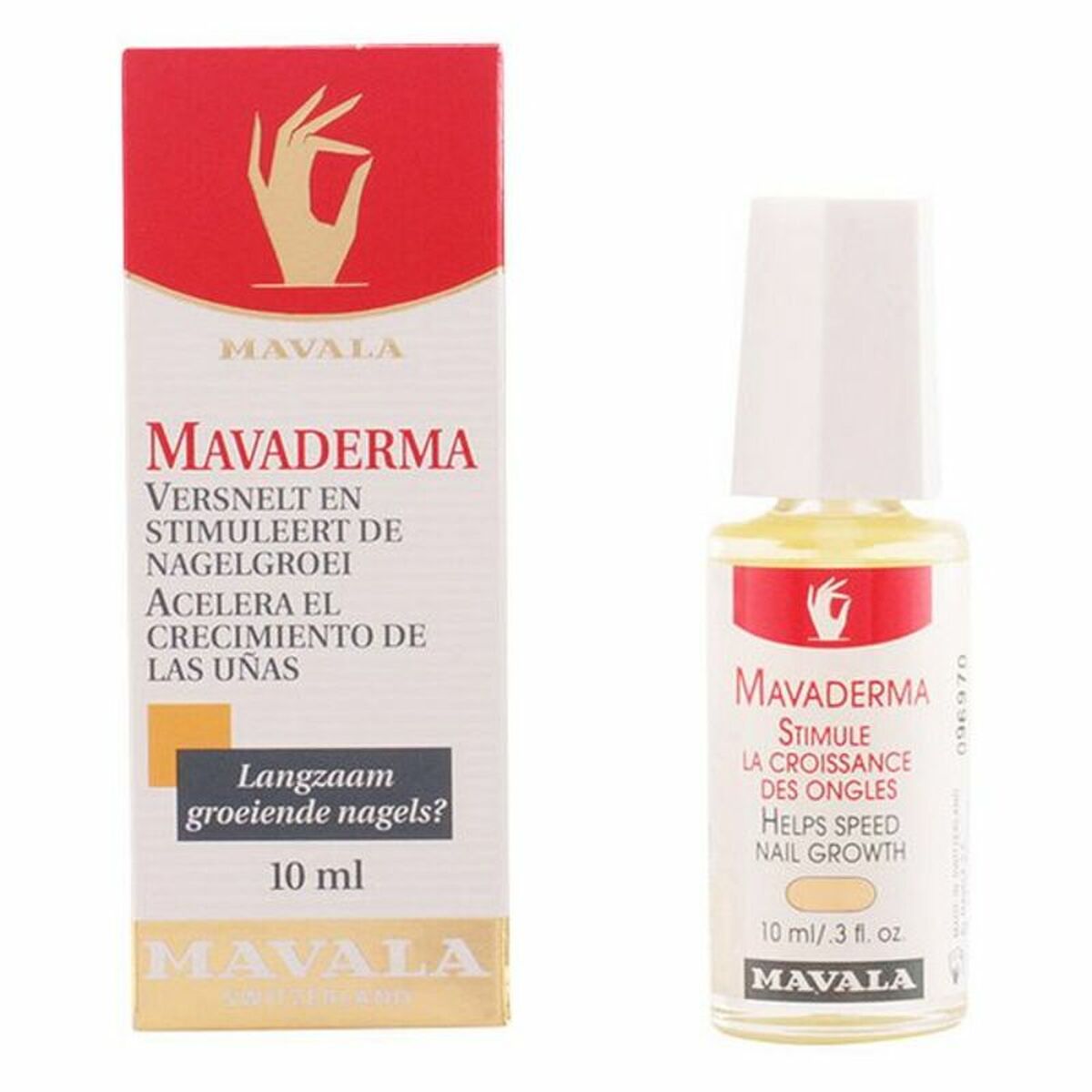 Nail Hardener Mavaderma 10 ml - Mavala Maroc - Aylal Beauty