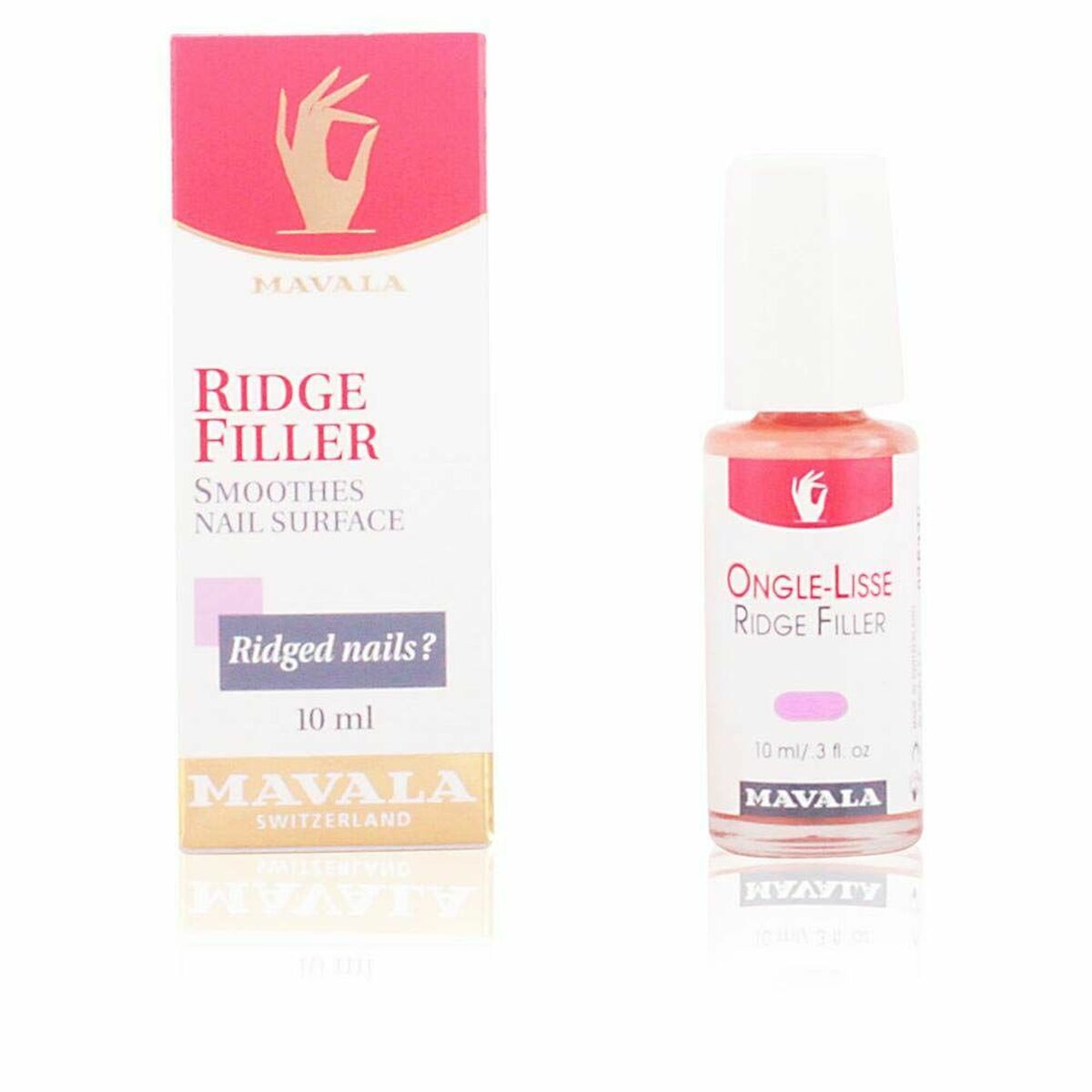 Nail polish Ridge Filler Smoothes Nail Surface (10 ml) - Mavala Maroc - Aylal Beauty