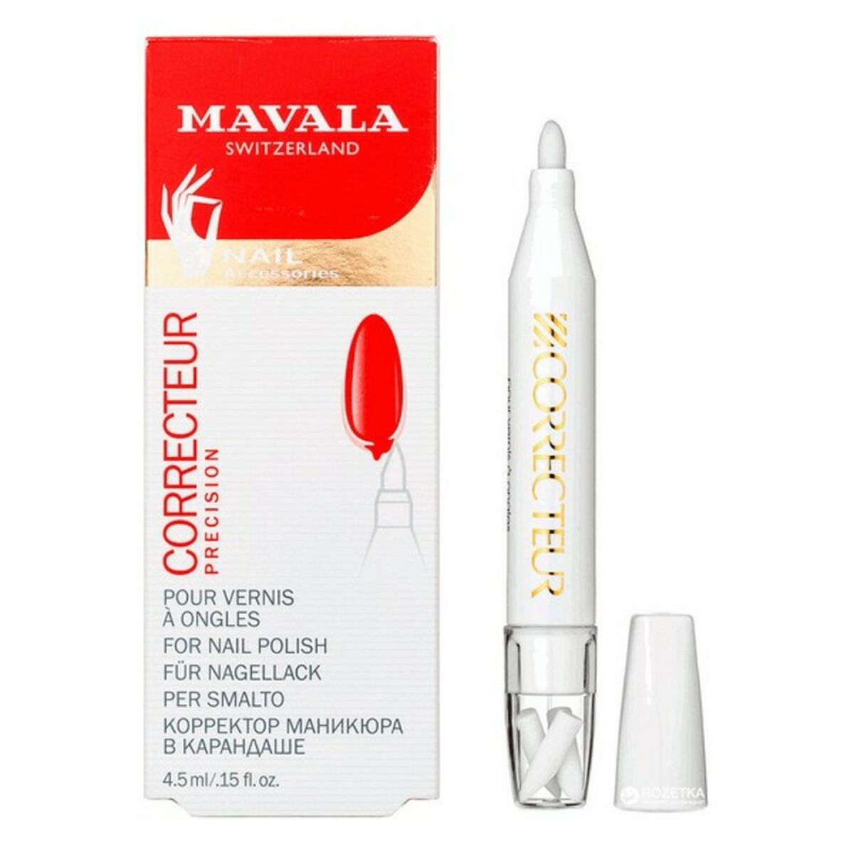 Nail polish remover Correcteur 23333 (4,5 ml) 4,5 ml - Mavala Maroc - Aylal Beauty