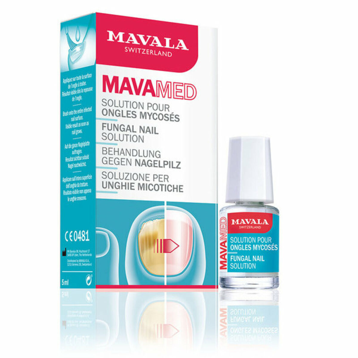 Treatment for Nails Mavamed Fungal Nail Solution 97001 5 ml - Mavala Maroc - Aylal Beauty