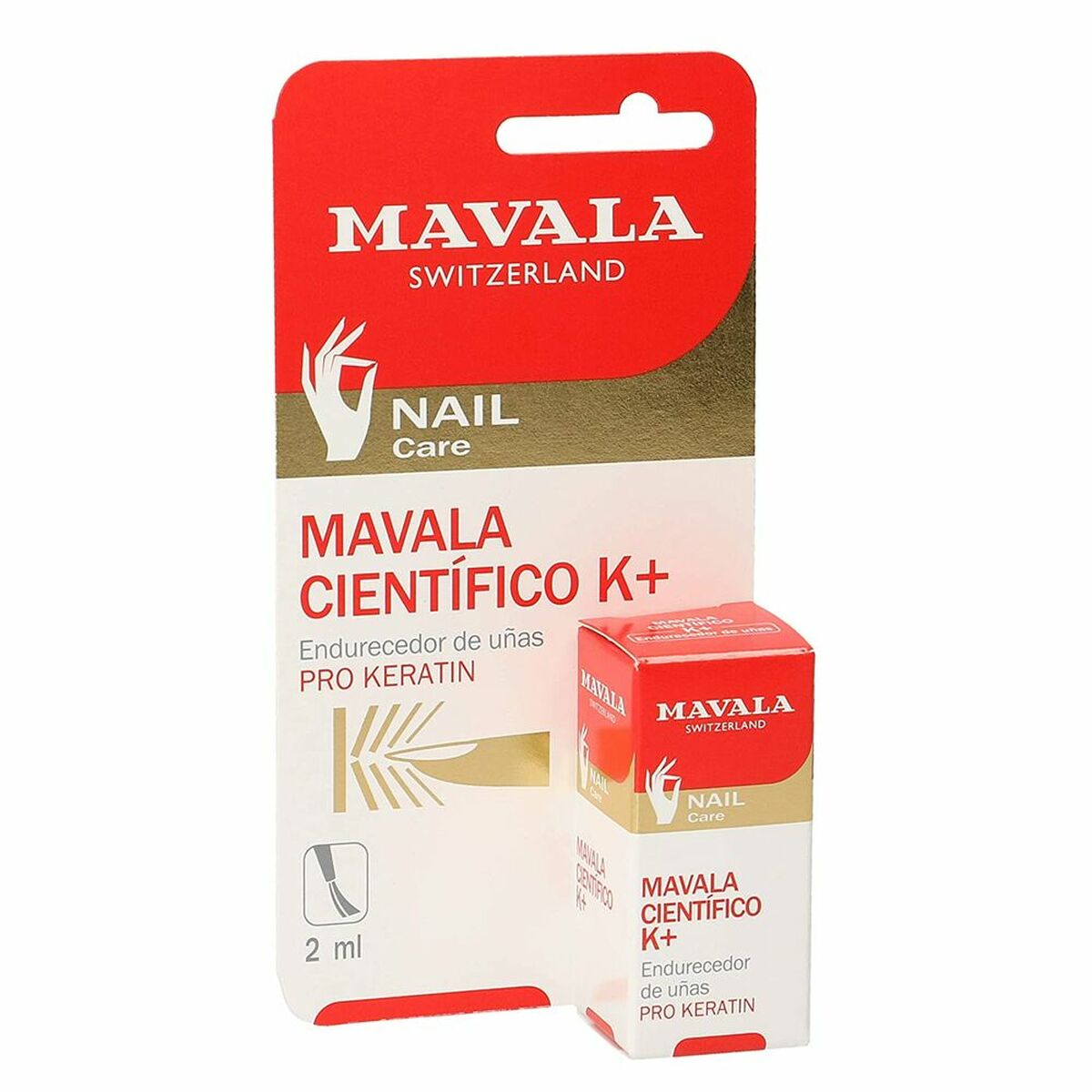 Nail Hardener Científico K+Pro Keratin (2 ml) - Mavala Maroc - Aylal Beauty