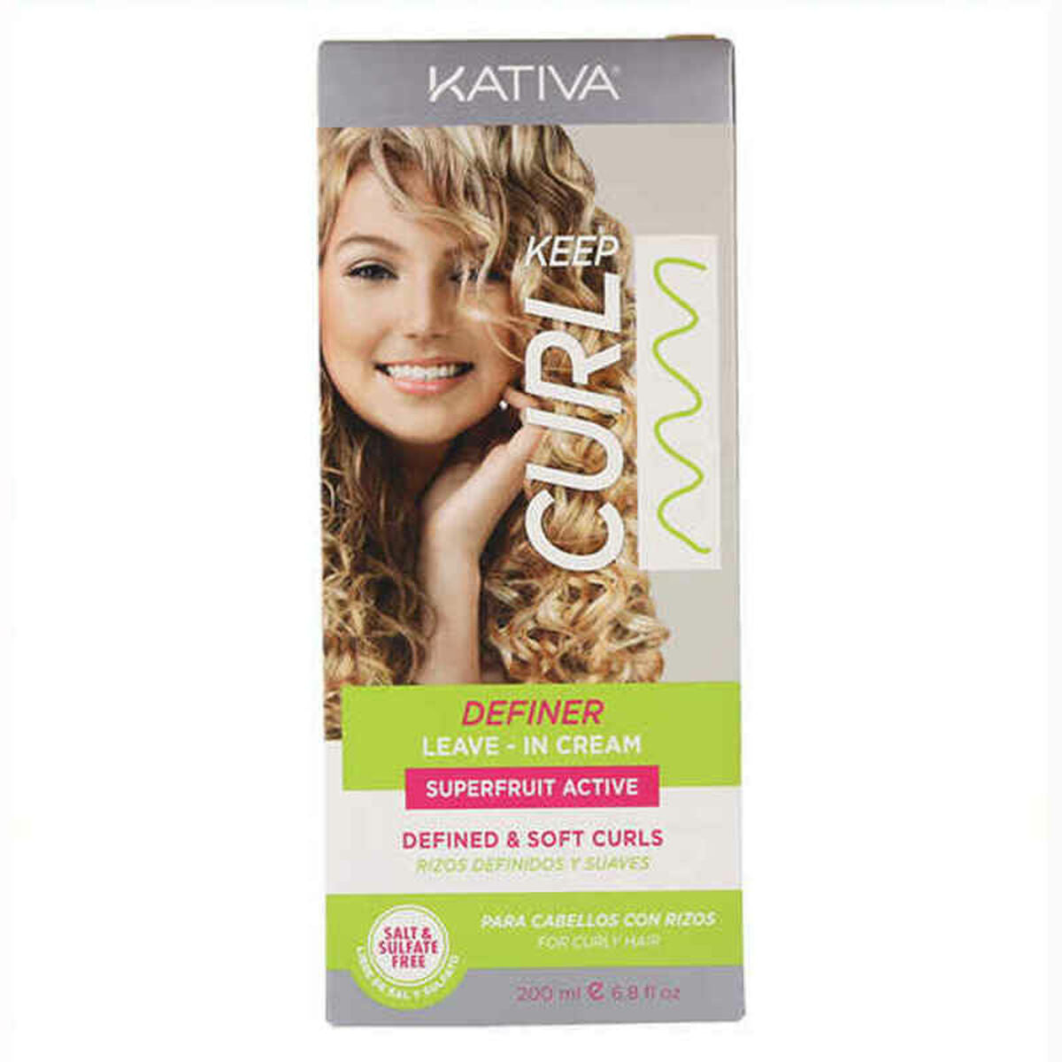 Curl Defining Cream Keep Curl Definer Leave In (200 ml) - Kativa Maroc - Aylal Beauty