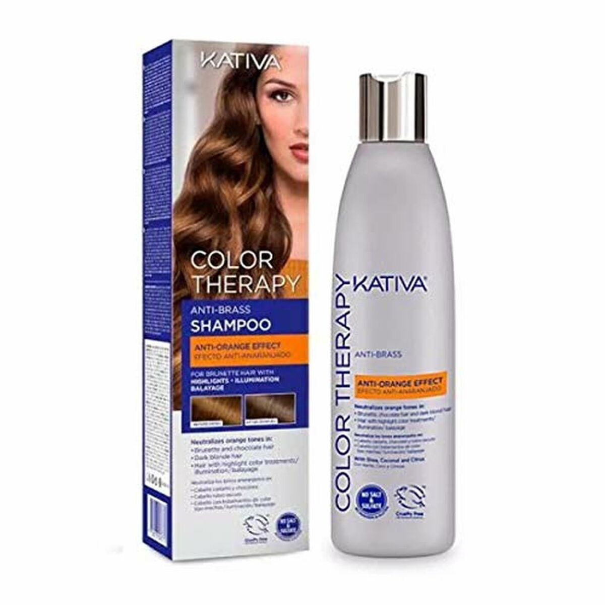 Shampoo Anti-Brass P9000949 (250 ml) - Kativa Maroc - Aylal Beauty