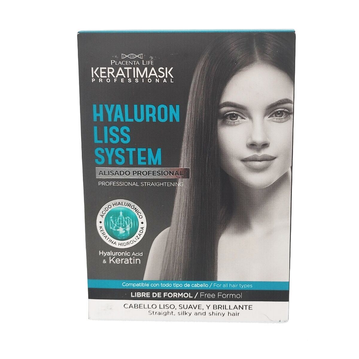 Professional Straightening Set Keratimask Professional Kit 3 Pieces - Be Natural Maroc - Aylal Beauty