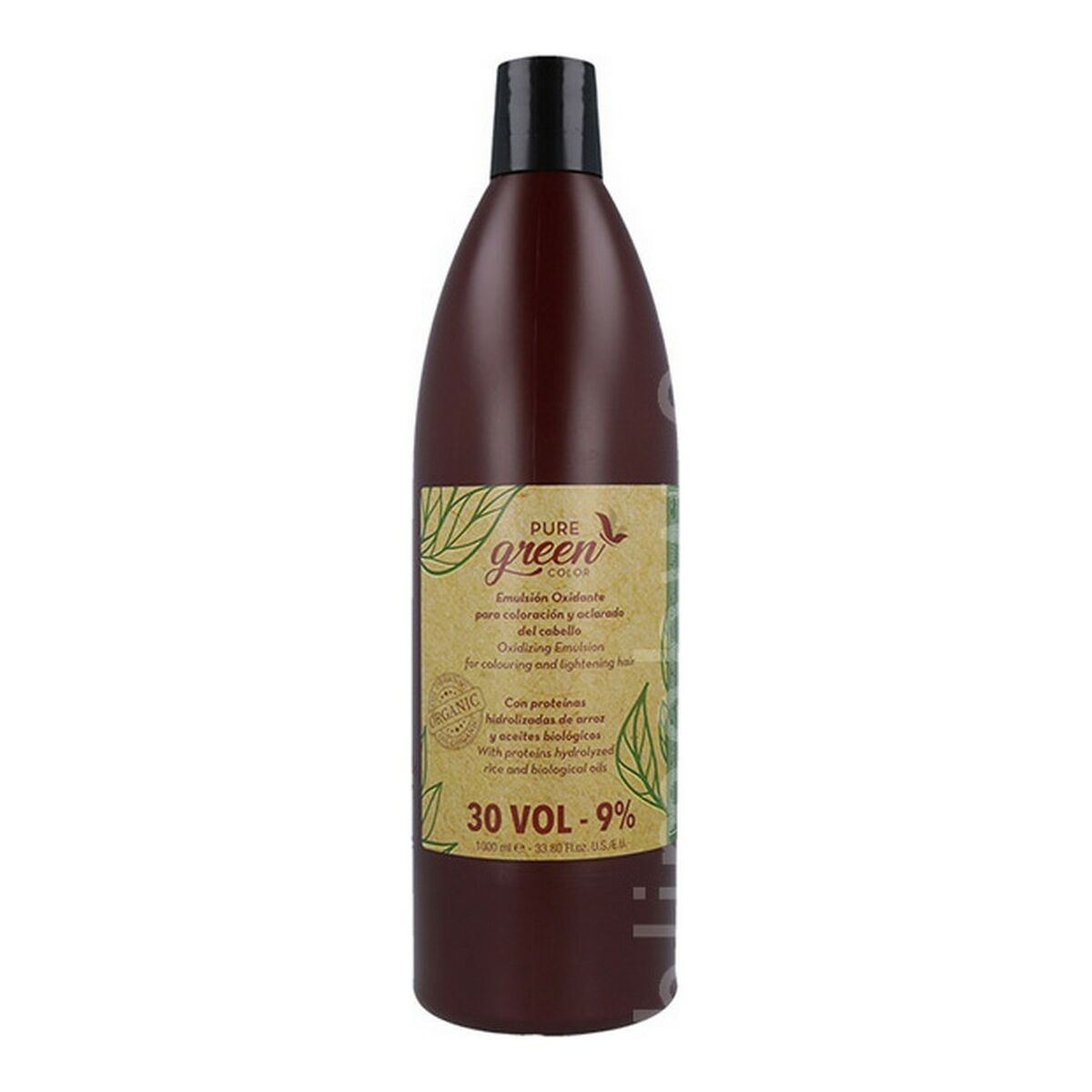 Hair Oxidizer Emulsion Green Emulsión 30 Vol 9 % (1000 ml) - Pure Green Maroc - Aylal Beauty