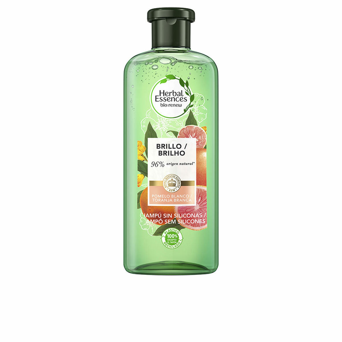 Shampoo Bio Renew Shine Grapefruit 400 ml - Herbal Maroc - Aylal Beauty