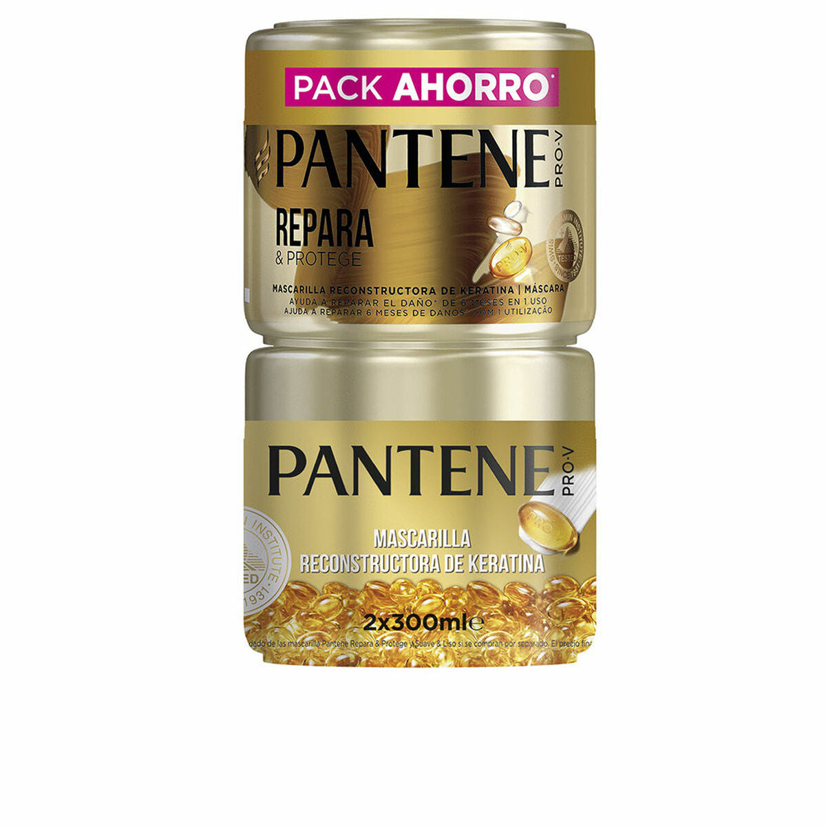 Hair Mask Protection and Repair 2 x 300 ml - Pantene Maroc - Aylal Beauty