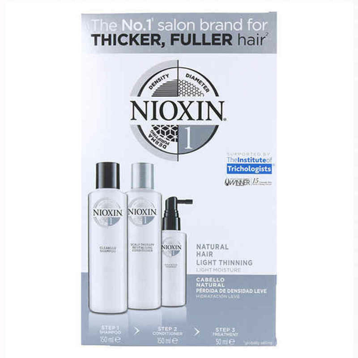 Strengthening Hair Treatment Nioxin Trial Kit 3 Pieces | Nioxin | Aylal Beauty