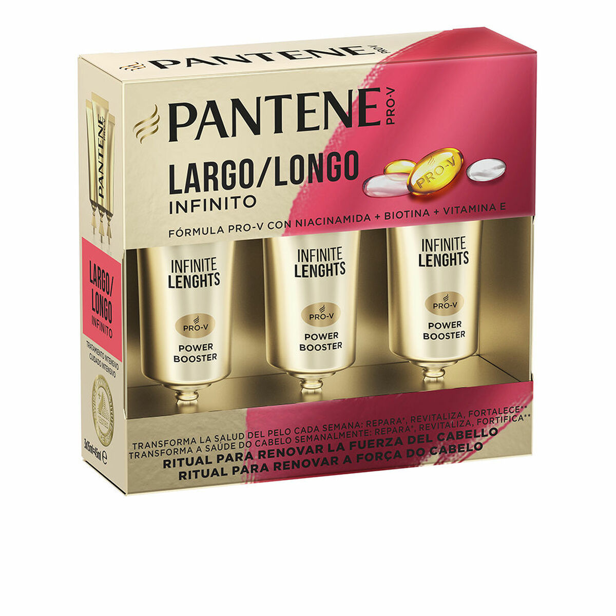 Strengthening Treatment 3 x 15 ml 15 ml - Pantene Maroc - Aylal Beauty