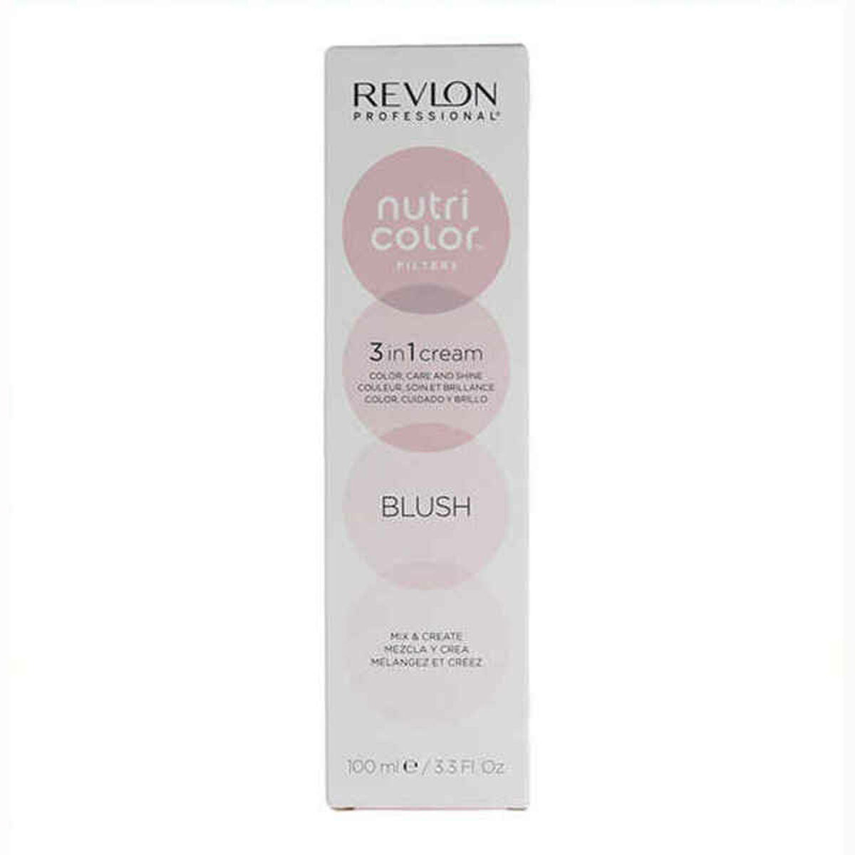 Permanent Colour Creme Revlon Nutri Color Blush 3-in-1 Mixer (100 ml) - Revlon Maroc - Aylal Beauty