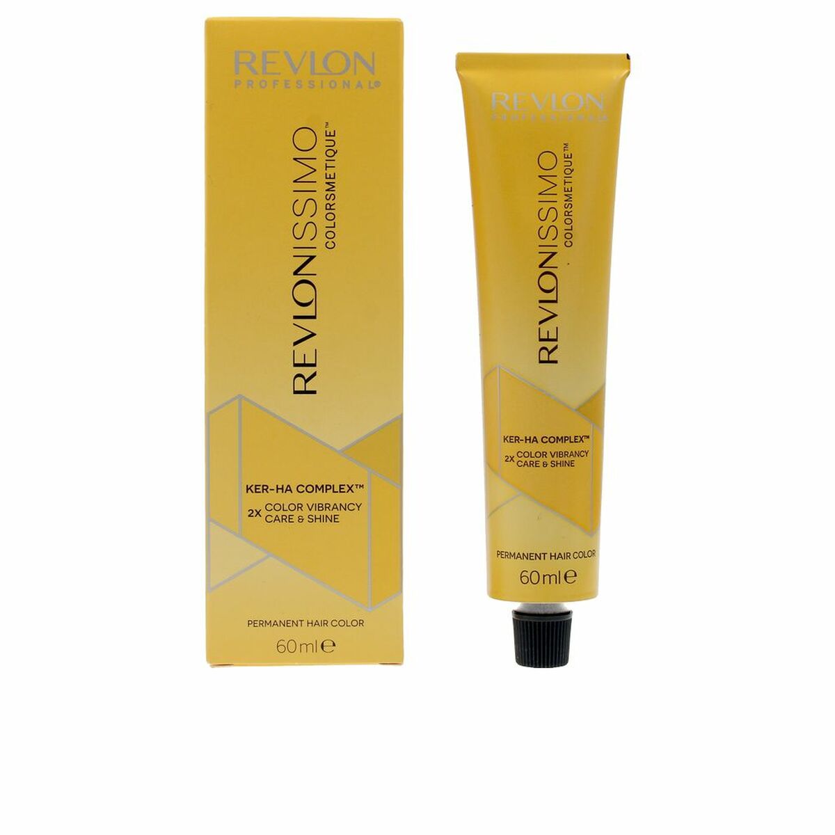 Permanent Dye Revlon Revlonissimo Colorsmetique Nº 5.3 Light Golden Brown 60 ml - Revlon Maroc - Aylal Beauty