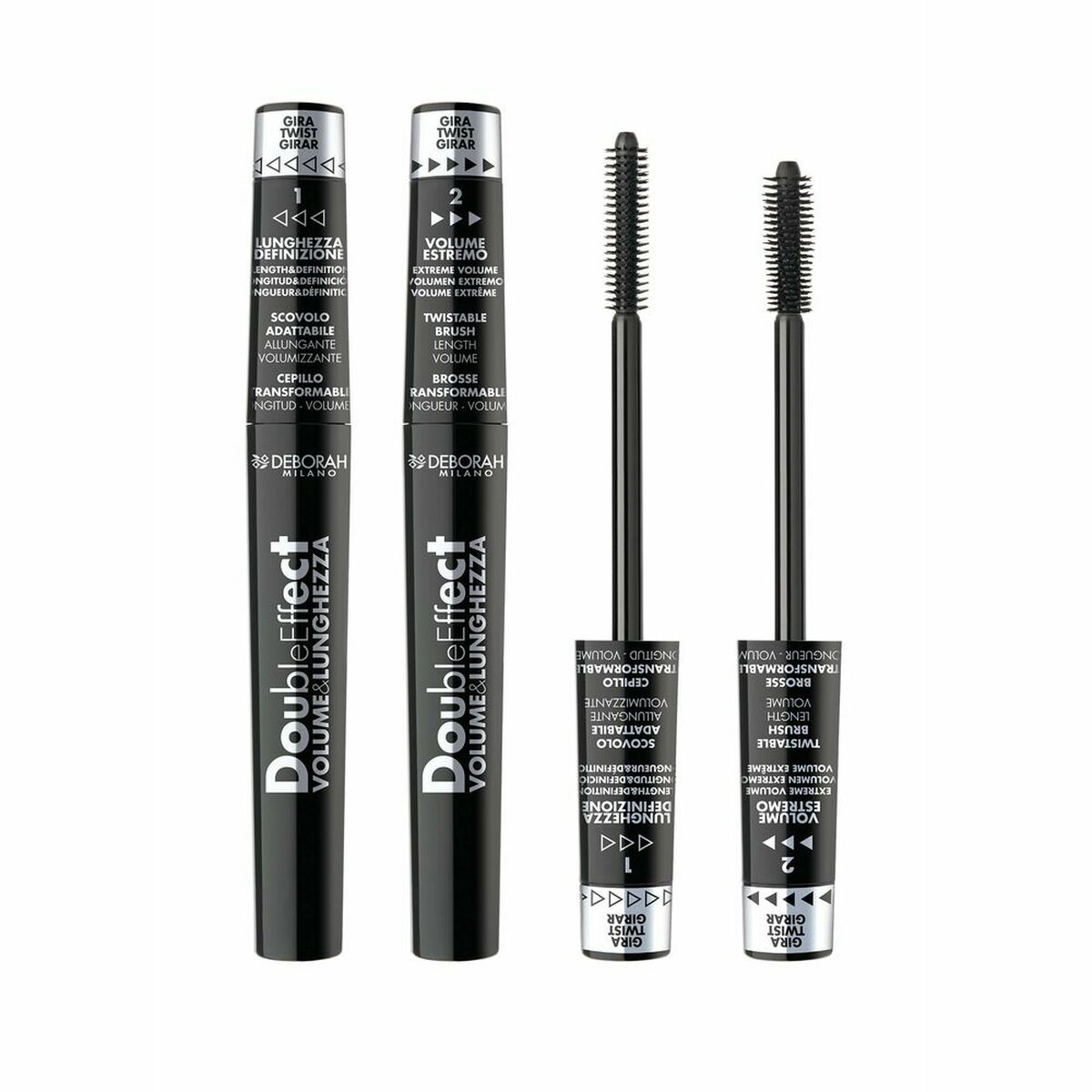 Mascara Double Effect 8009518283907 - Deborah Maroc - Aylal Beauty