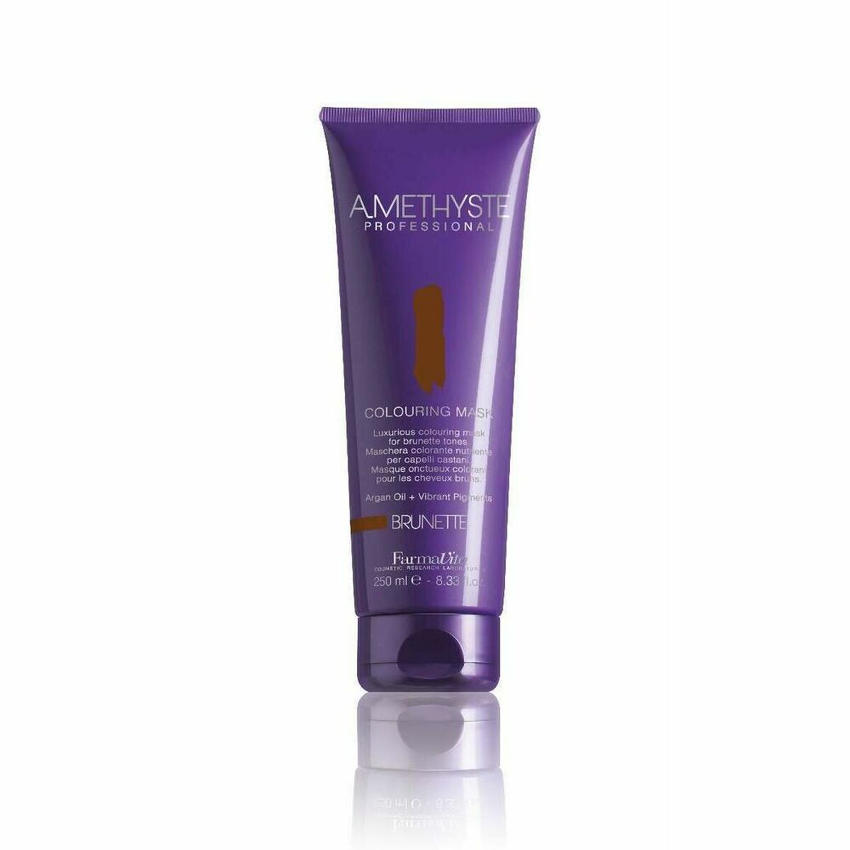 Semi-permanent Colourant Amethyste Colouring Mask Brown (250 ml) - Farmavita Maroc - Aylal Beauty