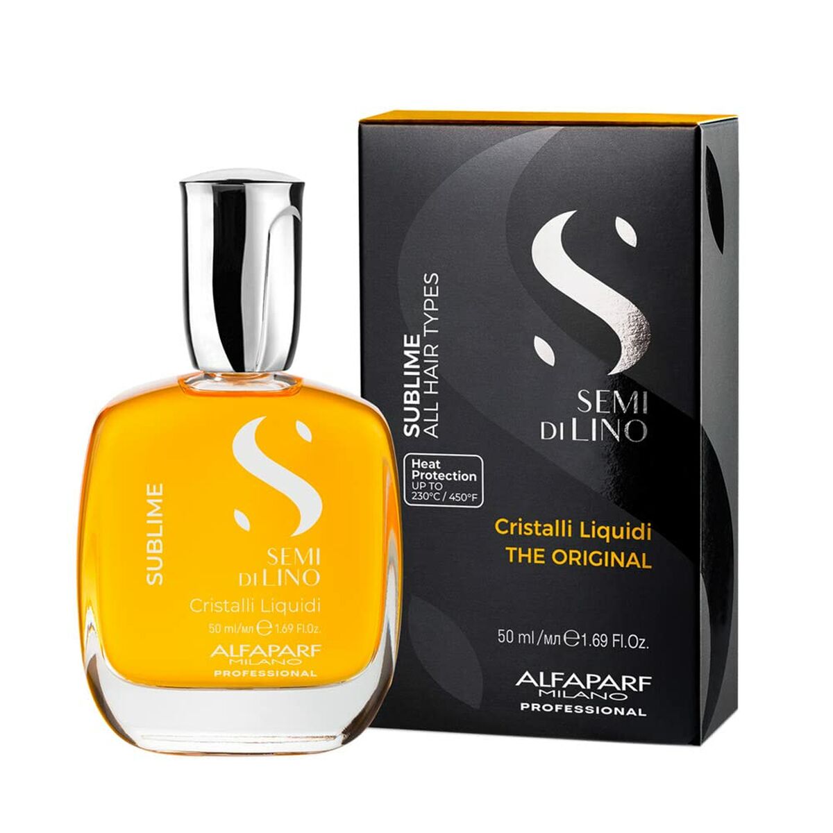 Hair Serum Semi Di Lino Shine 50 ml - Alfaparf Milano Maroc - Aylal Beauty