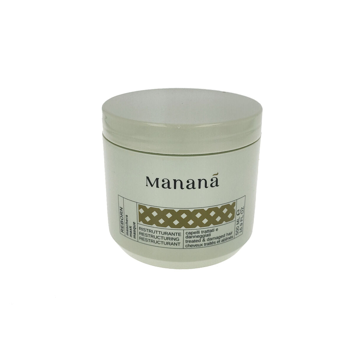 Hair Mask Reborn 500 ml - Mananã Maroc - Aylal Beauty