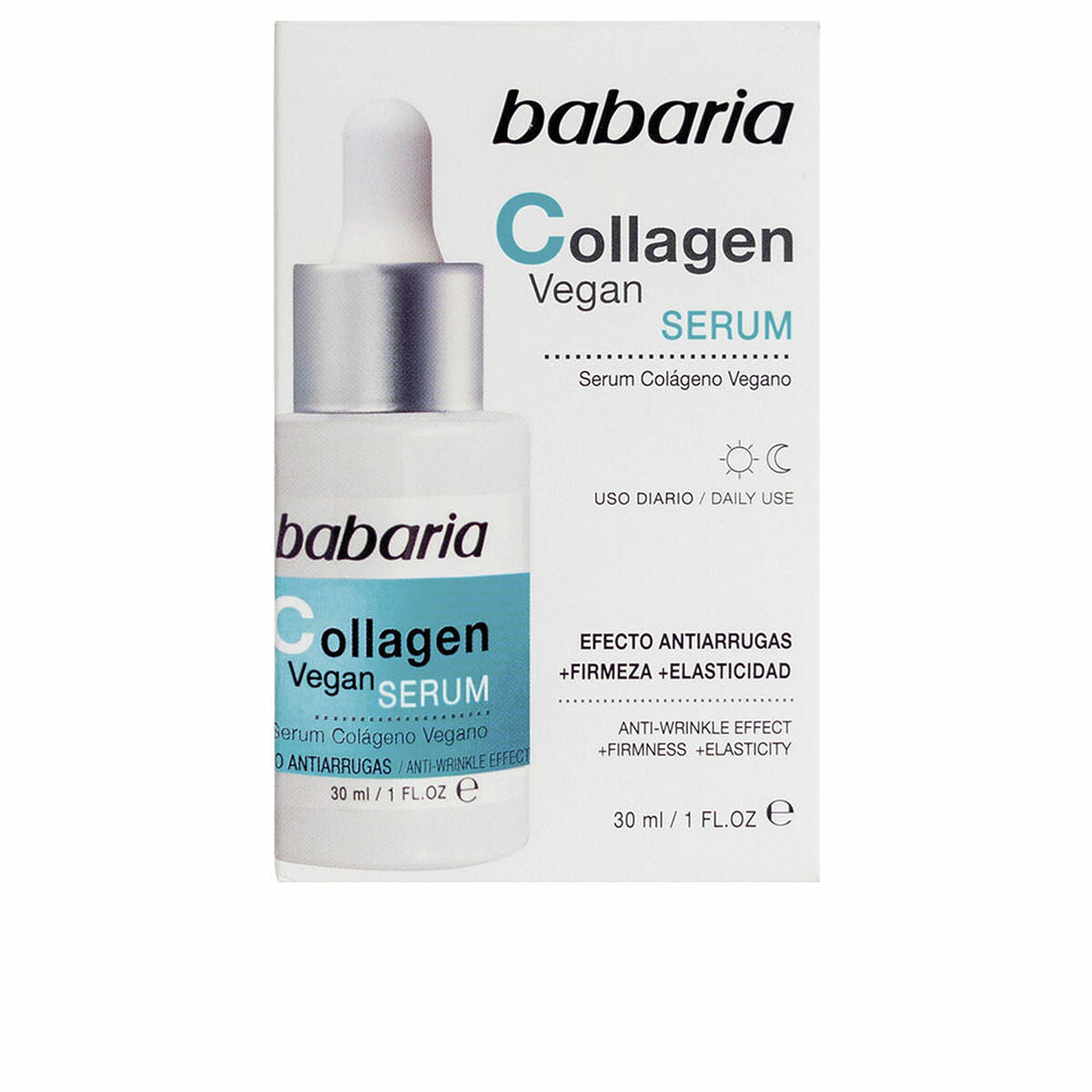 Facial Serum Babaria Vegan Collagen 30 ml - Babaria Maroc - Aylal Beauty