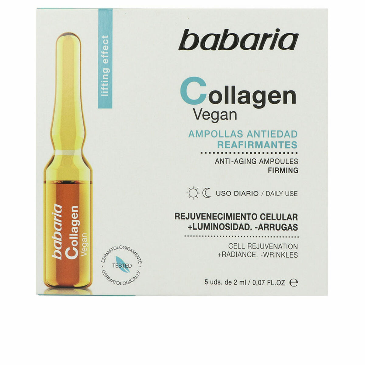 Ampoules Intense With collagen 5 x 2 ml Firming 2 ml - Babaria Maroc - Aylal Beauty