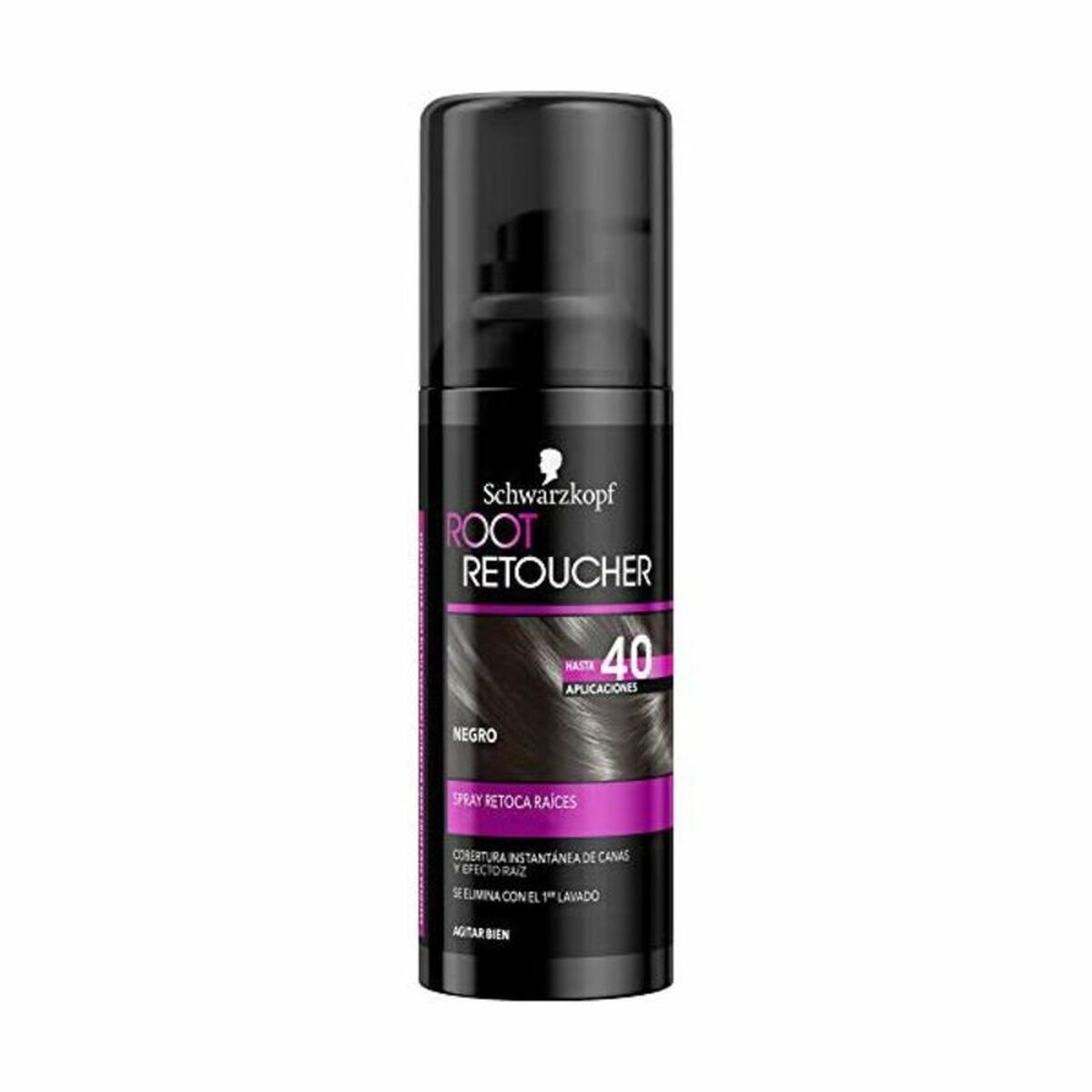 Touch-up Hairspray for Roots Root Retoucher Syoss Root Retoucher Black 120 ml - Syoss Maroc - Aylal Beauty