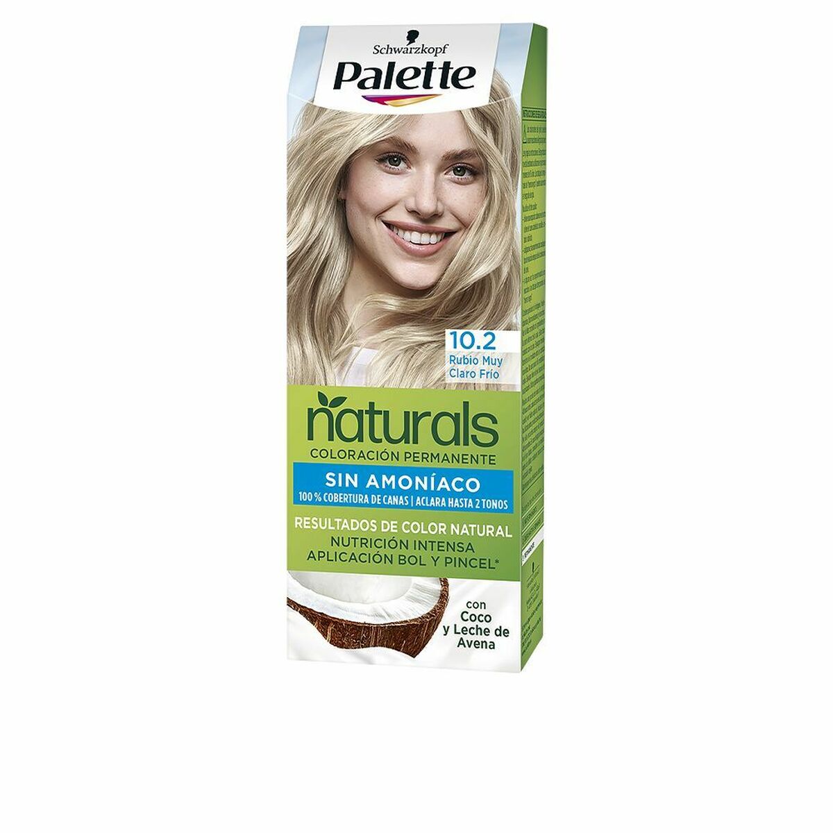 Permanent Dye Palette Natural Nº 10.2 - Schwarzkopf Maroc - Aylal Beauty