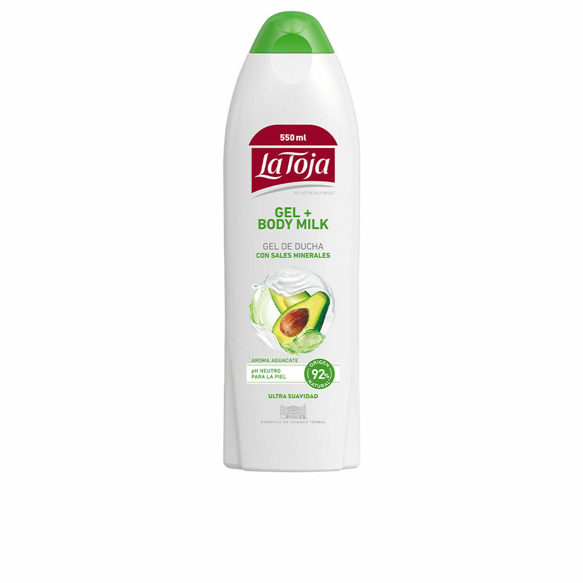 Shower Gel Gel + Body Milk Avocado (550 ml) - La Toja Maroc - Aylal Beauty